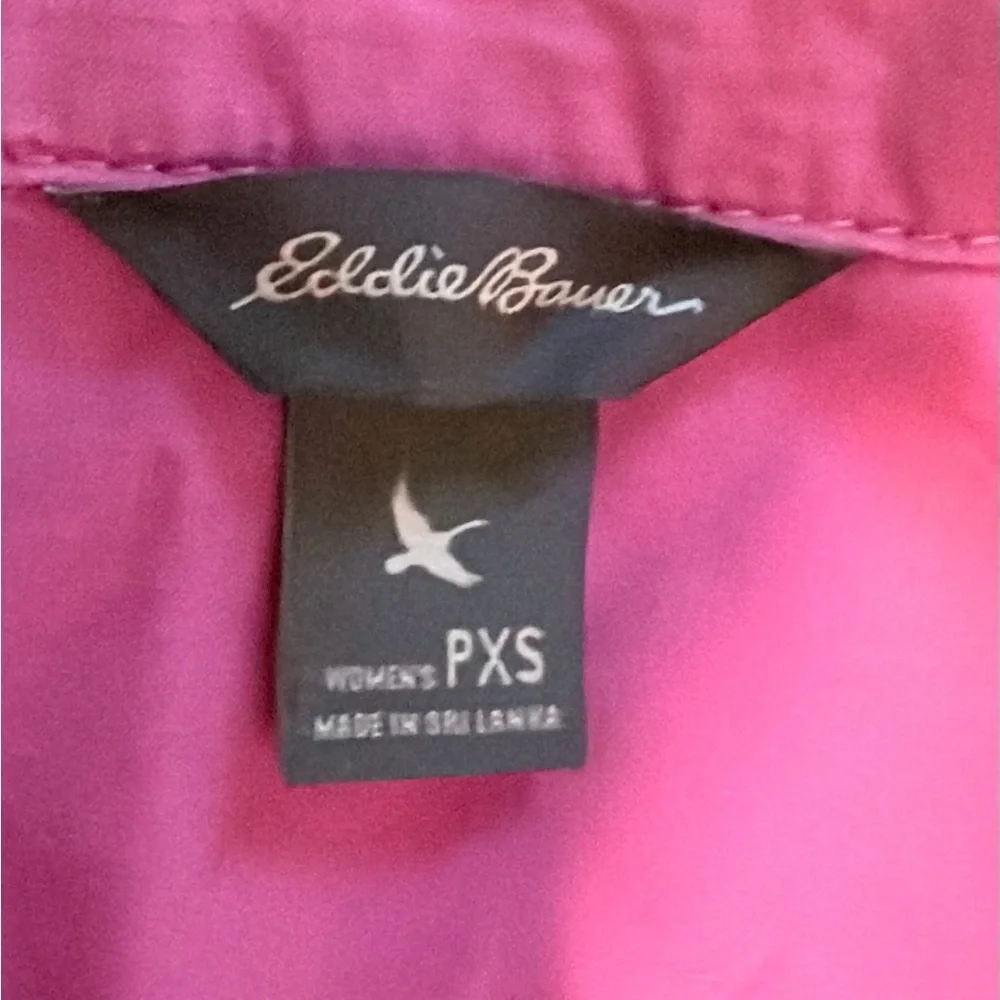 Eddie Bauer Pink Utility Jacket | Women’s Petite XS - Picture 4 of 8